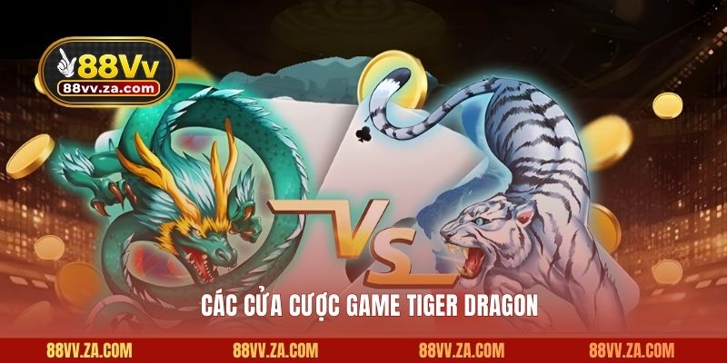 Tìm hiểu các cửa cược game Tiger Dragon